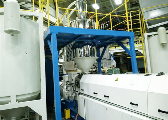 China Einzelner Schraubenzieher CER-ISO 90mm, Plastikwiederverwertungsextruder-Maschine fournisseur