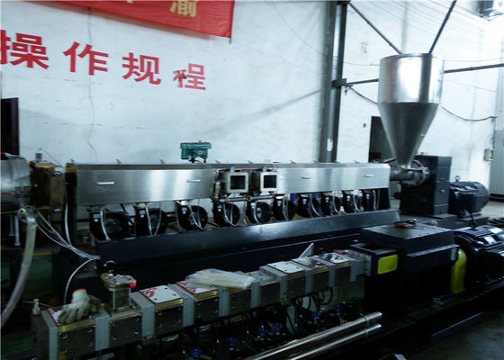 China einzelner 800kg/hr Schraubenzieher mit Strang-Pelletisierungs-System für die PET Flocken-Wiederverwertung fournisseur