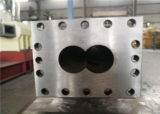 China Bimetallische Fass-Teile für 75mm Doppelschneckenextruder-Abnutzungs-Widerstand fournisseur